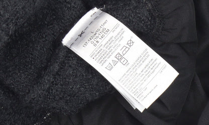 GAP Kids Girls Black Long Sleeve Dress, 10-11 Years