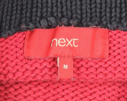 Womens UK Size M NEXT Red Pullover Jumper