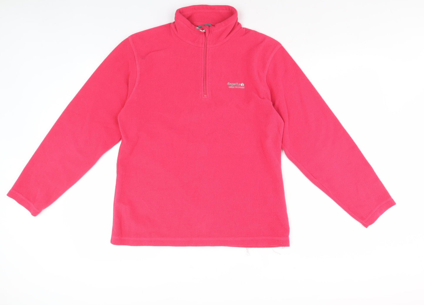 Regatta Women's Pink Zip Sweatshirt Size 12 Fleece
