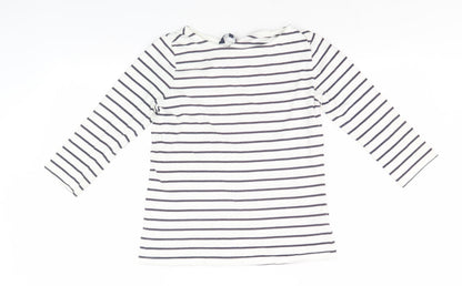 Womens UK Size 8 Crew Clothing Company White Basic T-Shirt