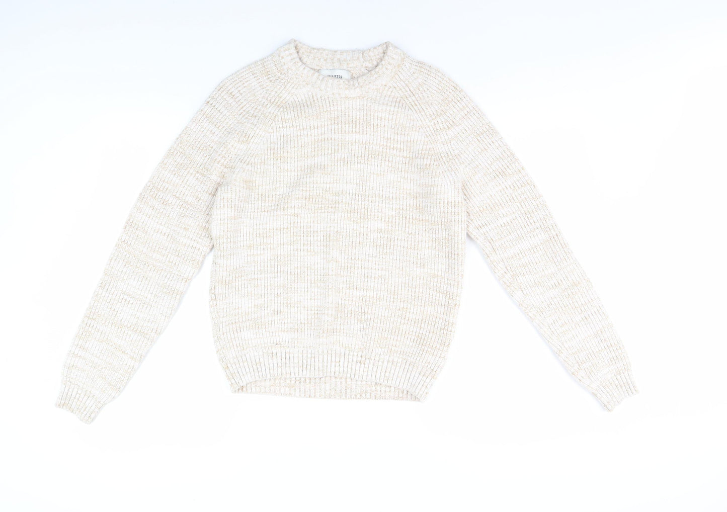 Womens UK Size S Hollister Beige Pullover Jumper