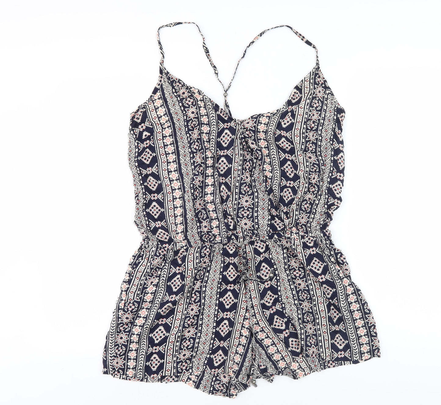 Monsoon Women's Multicoloured M Geometric Playsuit