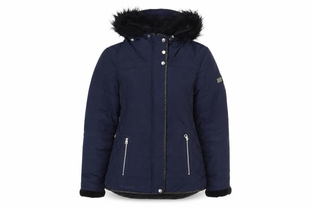 Womens UK Size 12 Regatta Blue Puffer Jacket