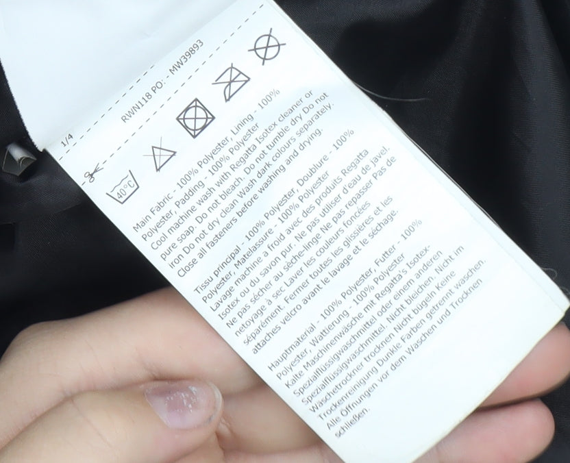 Womens UK Size 12 Regatta Blue Puffer Jacket