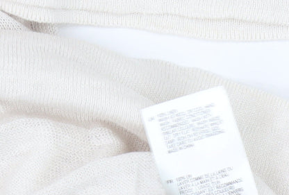 Womens UK Size UK 10 No Data Ivory Pullover Jumper