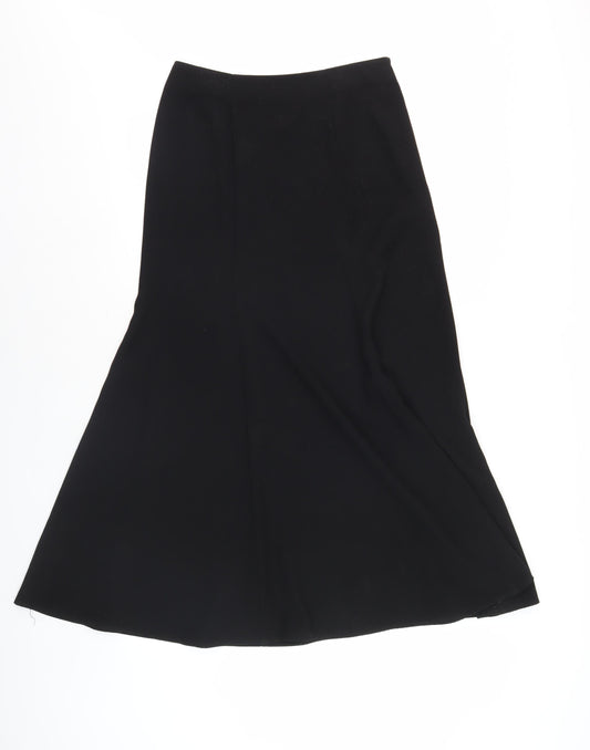 Laura Ashley Women's Black Skirt Size 8