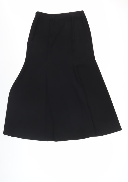 Laura Ashley Women's Black Skirt Size 8