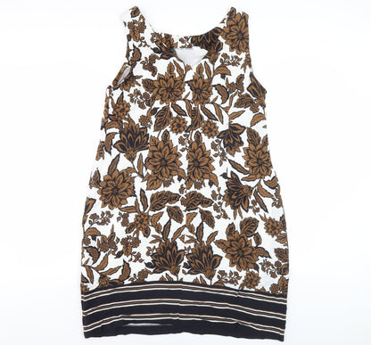 Roman Women's Floral Multicoloured Dress, Size 12