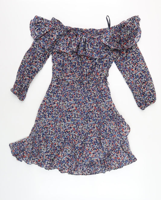 Michael Kors Women's XS Multicoloured Floral Dress