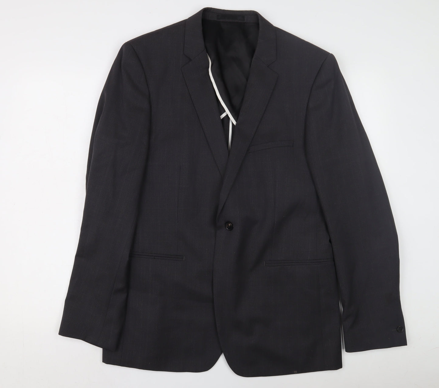 Mens UK Size 42 Reiss Regular Grey Suit Jacket