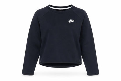 Womens UK Size M Nike Black Pullover Sweatshirt