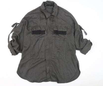 Mens UK Size M The Kooples Green Military Jacket