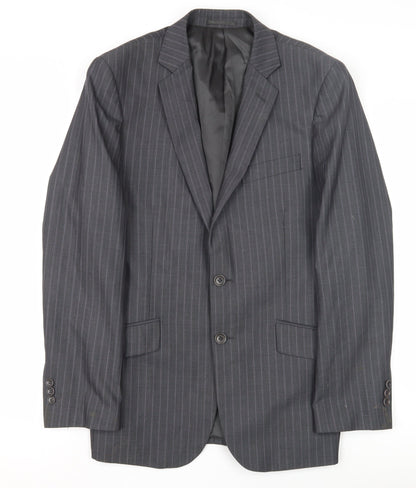 G2000 Men's Grey Pinstripe Blazer Size 48