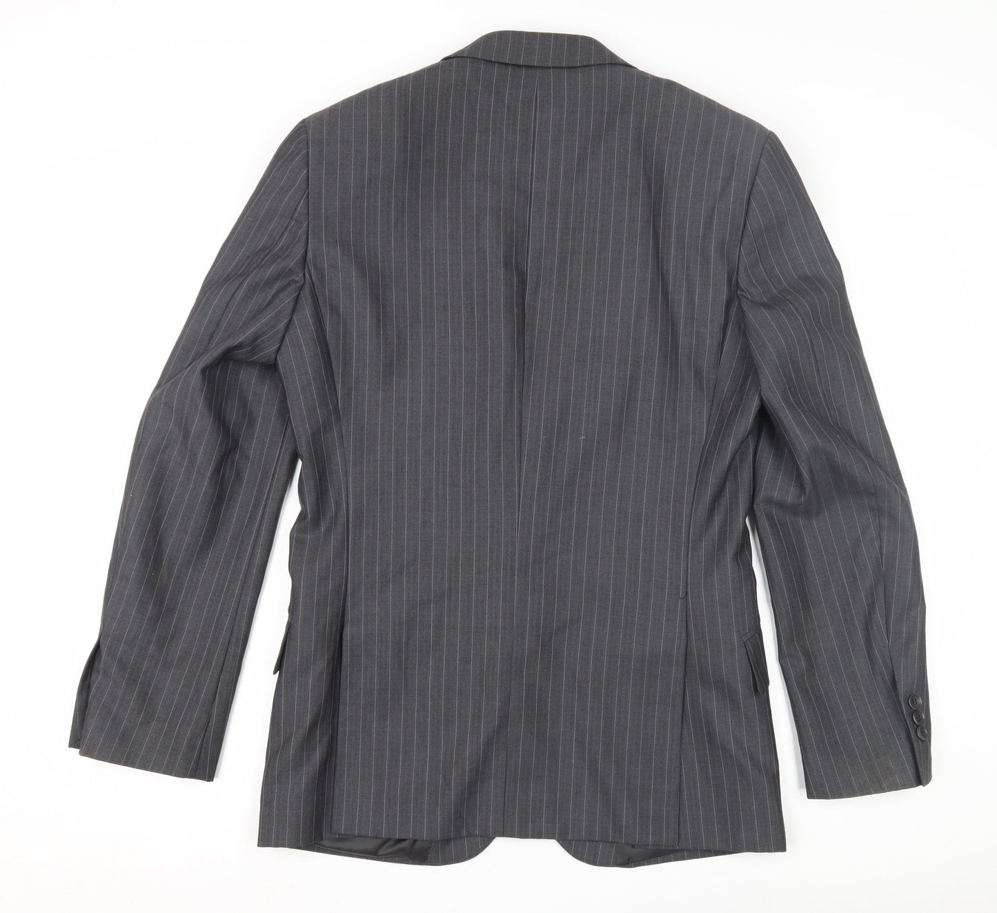 G2000 Men's Grey Pinstripe Blazer Size 48