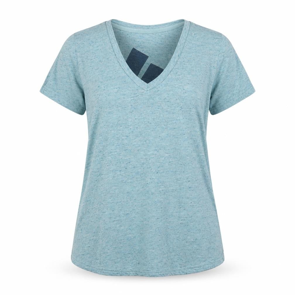 Womens UK Size 6 adidas Blue Gym & Training T-Shirt