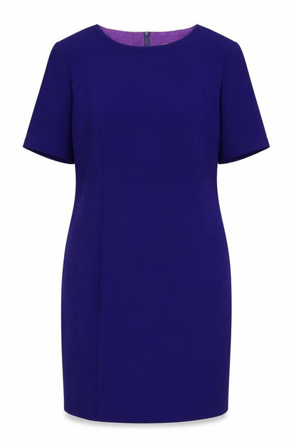 Omiline Women's Purple Sheath Dress Size 16 Workwear