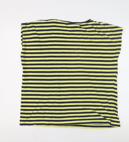 Womens UK Size L Benetton Multicoloured Basic T-Shirt