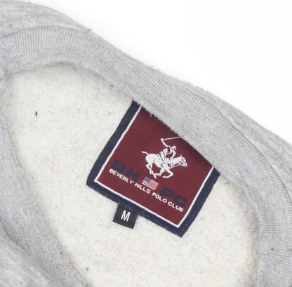 Beverly Hills Polo Club Men's Blue Grey Sweatshirt M