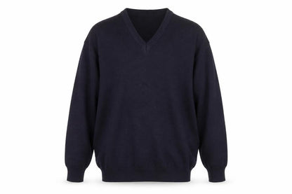 Adolfo Men's Black M Pullover V-Neck Jumper