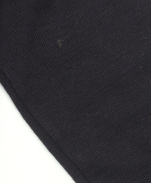 Adolfo Men's Black M Pullover V-Neck Jumper