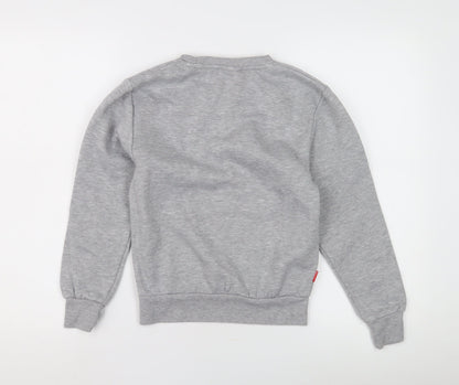 Slazenger Boys Grey Pullover Sweatshirt 7-8 Years