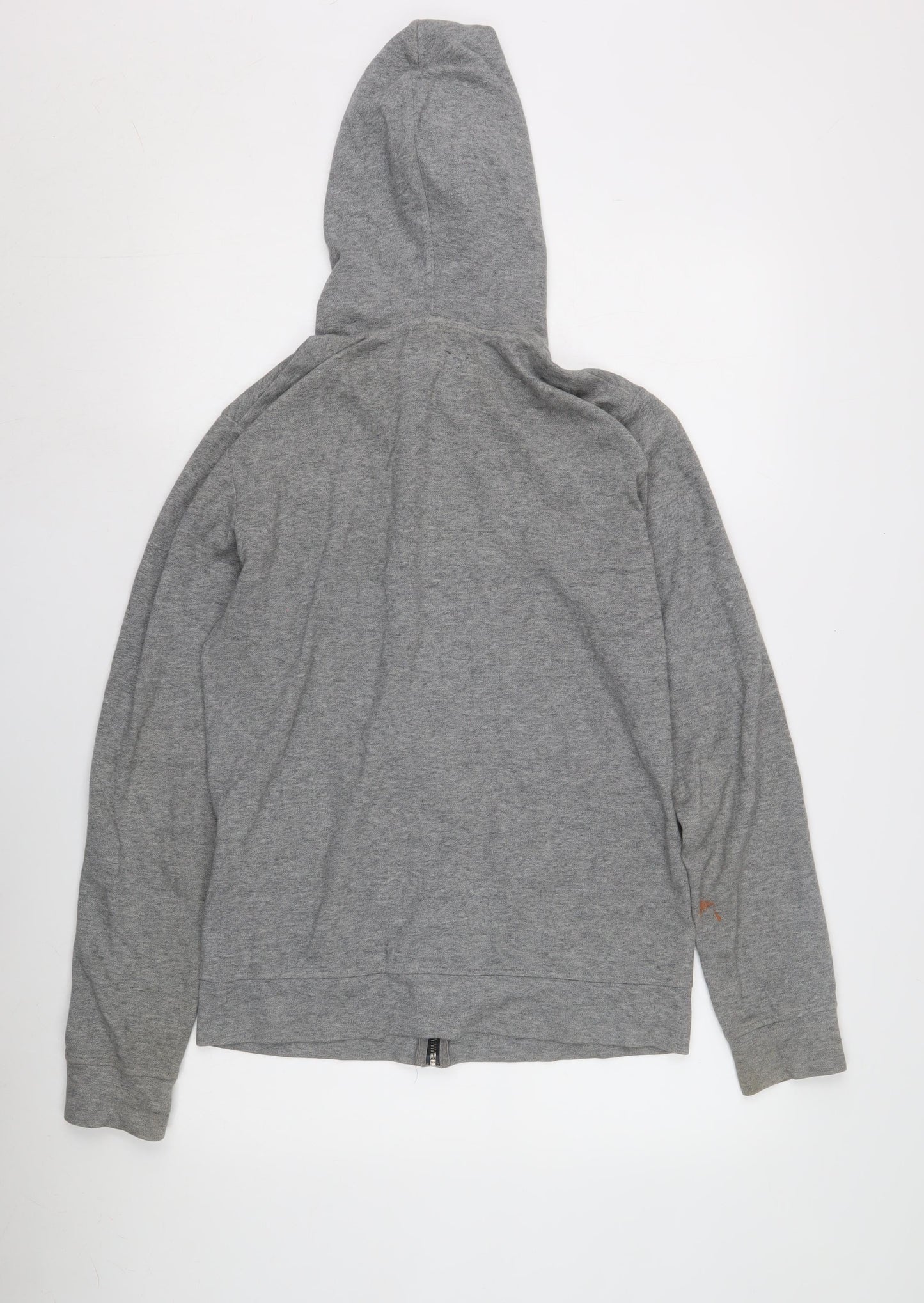 Mens UK Size S AllSaints Grey Full Zip Hoodie