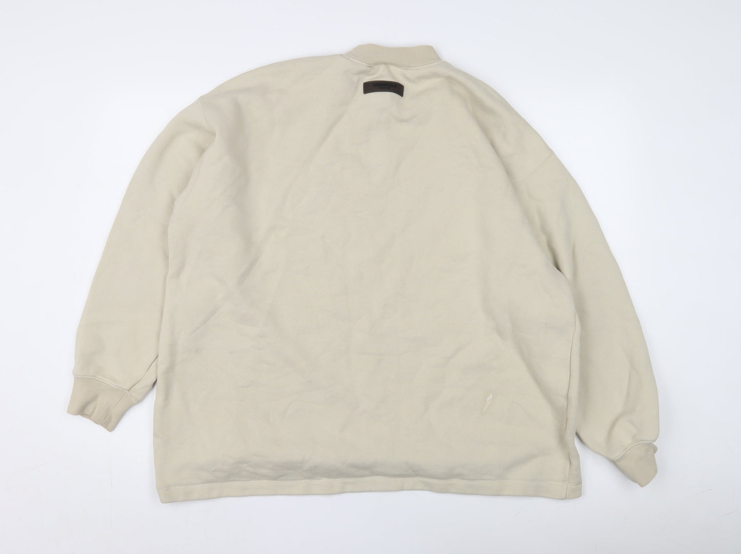 Essentials Women's XS Beige Long Sleeve Sweatshirt