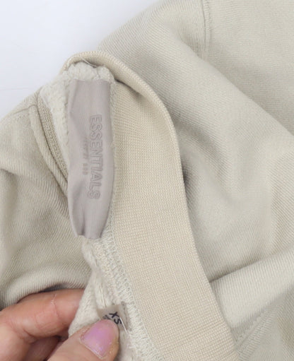Essentials Women's XS Beige Long Sleeve Sweatshirt
