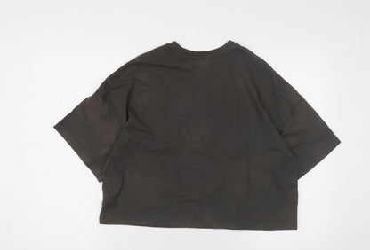 Unisex Adults UK Size XS PUMA Black Basic T-Shirt