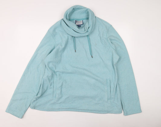 Womens UK Size 20 Mountain Warehouse Blue Pullover Hoodie