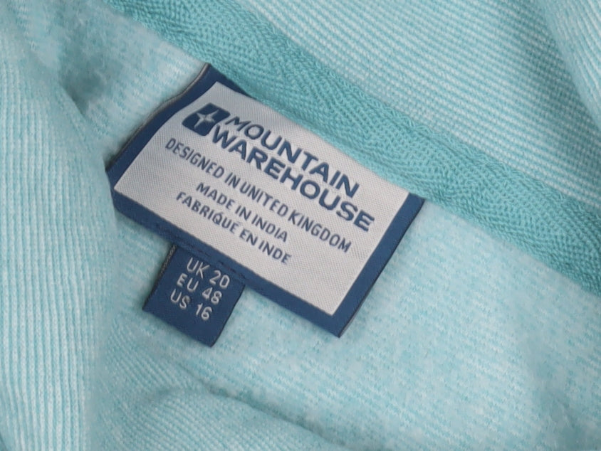 Womens UK Size 20 Mountain Warehouse Blue Pullover Hoodie