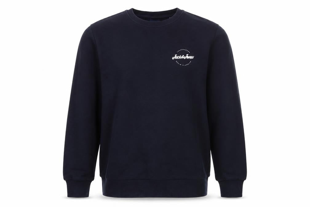 Mens UK Size XL JACK & JONES Black Pullover Sweatshirt