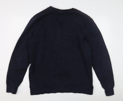 Mens UK Size XL JACK & JONES Black Pullover Sweatshirt