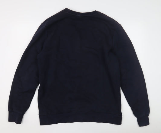 Mens UK Size XL JACK & JONES Black Pullover Sweatshirt