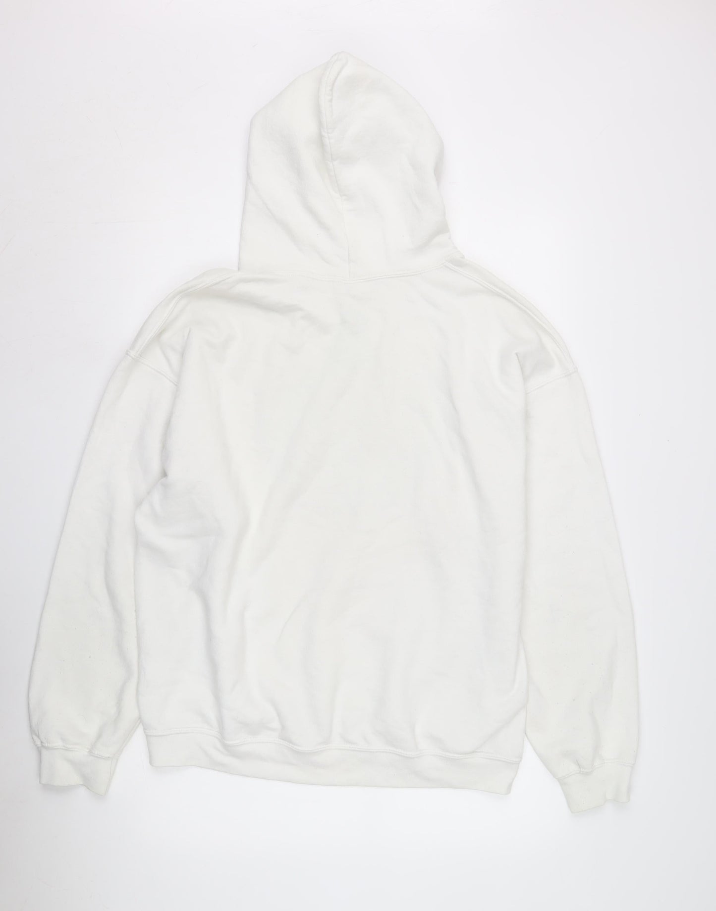 The Beatles Unisex Pullover Hoodie White L Music