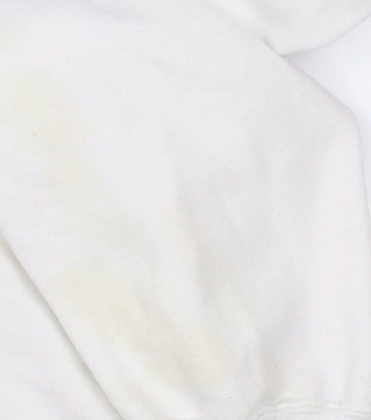 The Beatles Unisex Pullover Hoodie White L Music