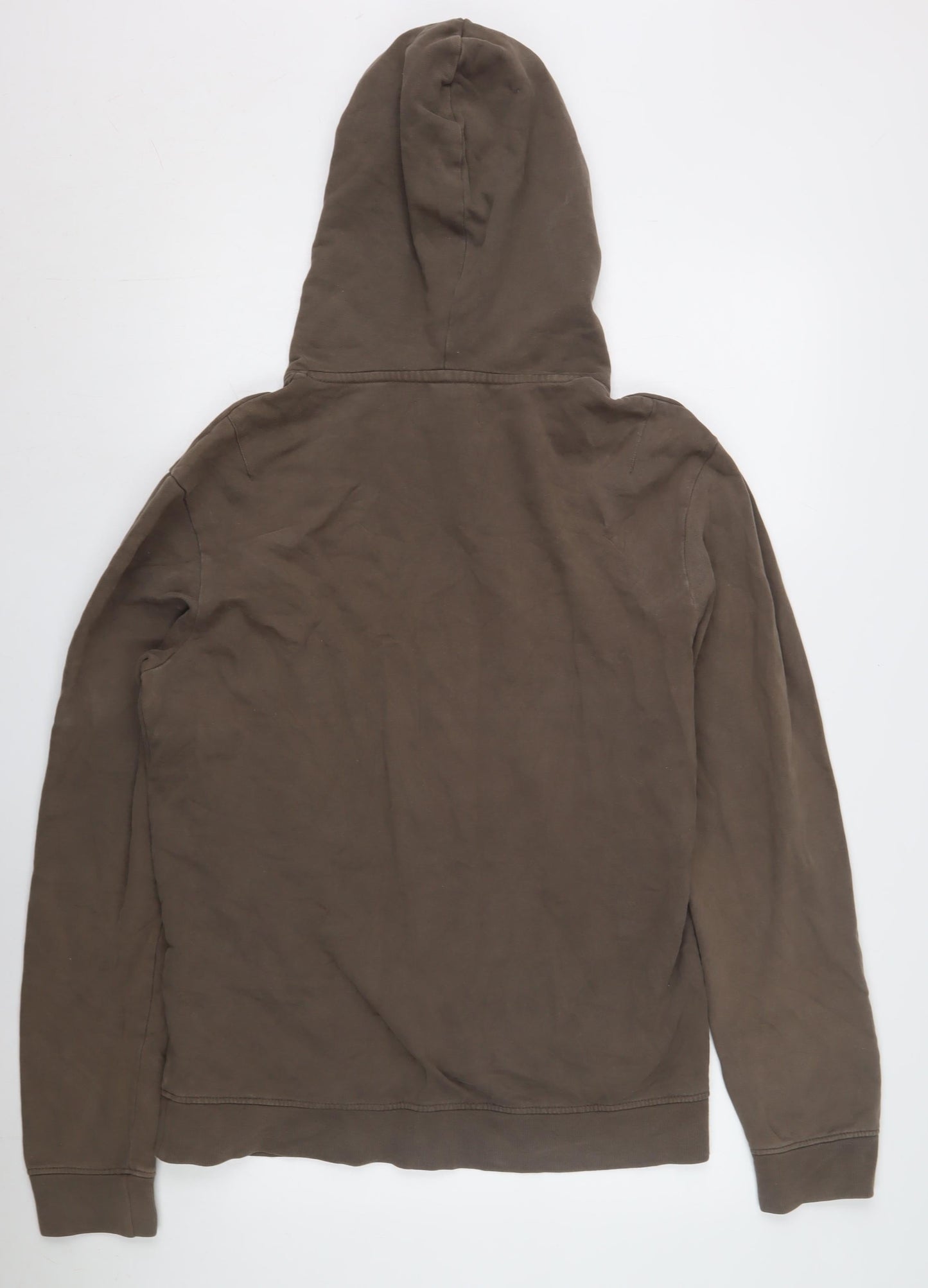 Mens UK Size S AllSaints Brown Pullover Hoodie