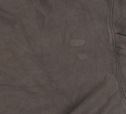 Mens UK Size S AllSaints Brown Pullover Hoodie