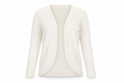 Womens UK Size 12 Lee Cooper Ivory Cardigan Jumper