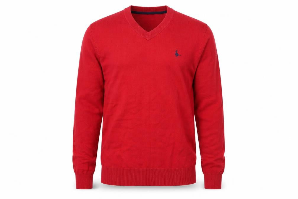 Mens UK Size S Jack Wills Red Pullover Jumper