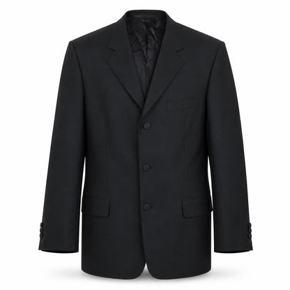 Scott & Taylor Men's Black Formal Suit Jacket 50
