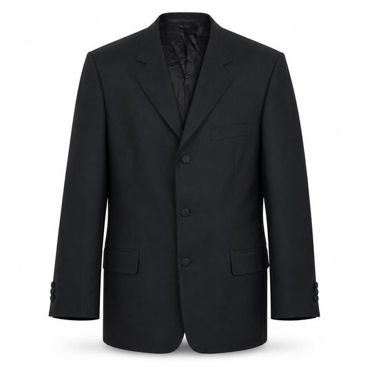 Scott & Taylor Men's Black Formal Suit Jacket 50