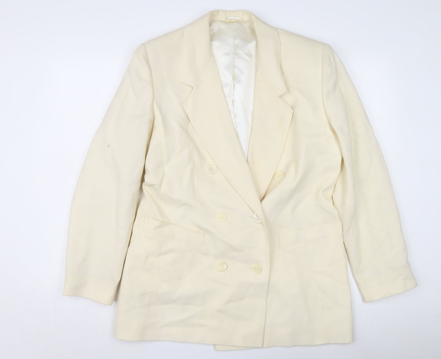 Country Casuals Women's Ivory Blazer Size 12