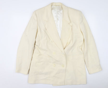 Country Casuals Women's Ivory Blazer Size 12
