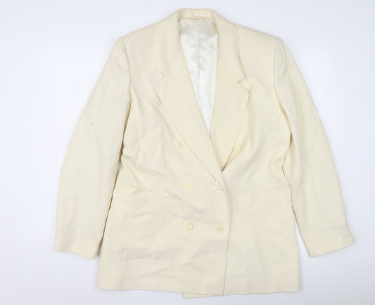 Country Casuals Women's Ivory Blazer Size 12