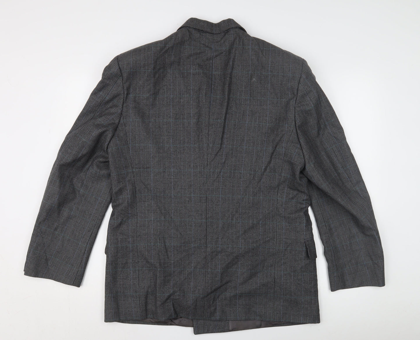 Mens UK Size 52 Jaeger Regular Grey Suit Jacket