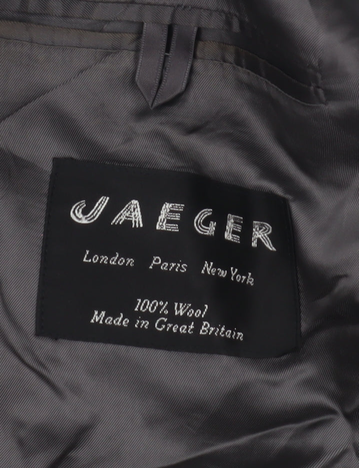 Mens UK Size 52 Jaeger Regular Grey Suit Jacket