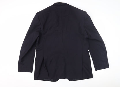Mens UK Size 42 Varteks Regular Blue Suit Jacket