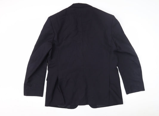 Mens UK Size 42 Varteks Regular Blue Suit Jacket