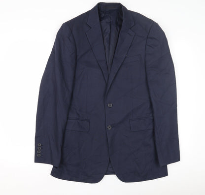 Mens UK Size 36 Jaeger Regular Blue Suit Jacket